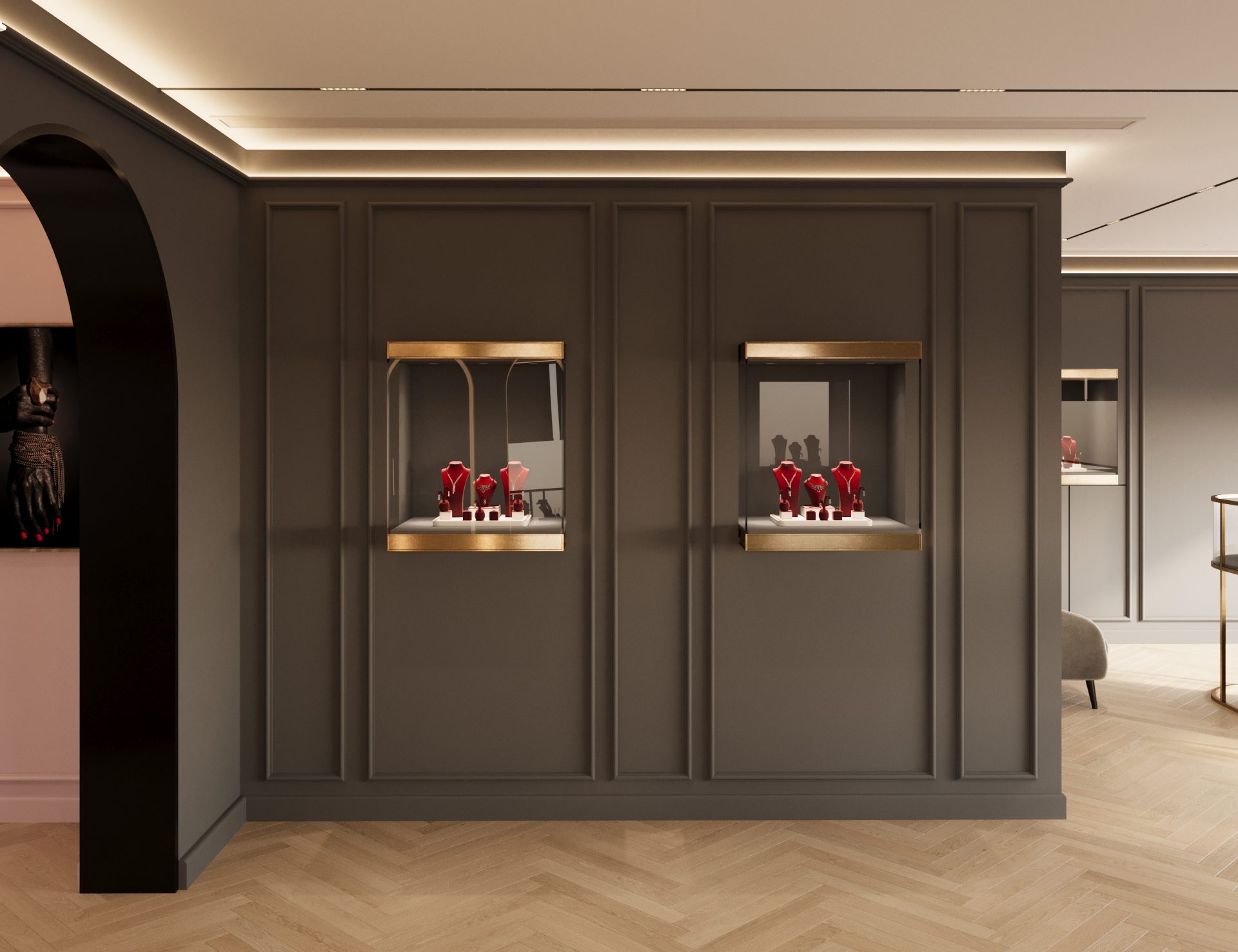 Anor, Hughes Road, Mumbai - jewellery store interior design by Ministry of Interior Design - photo 3