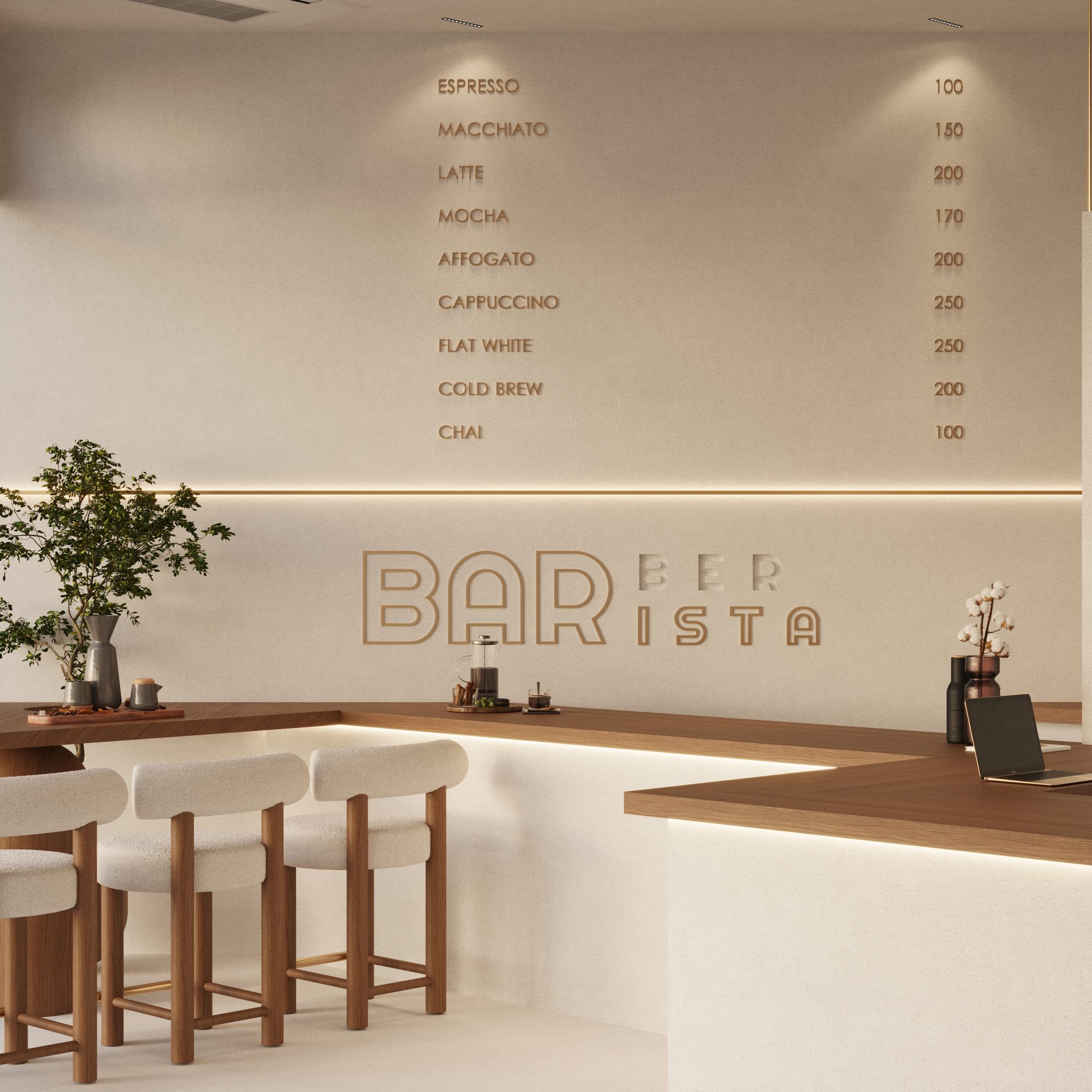 Barberista, Thane - salon interior design by Ministry of Interior Design - photo 2
