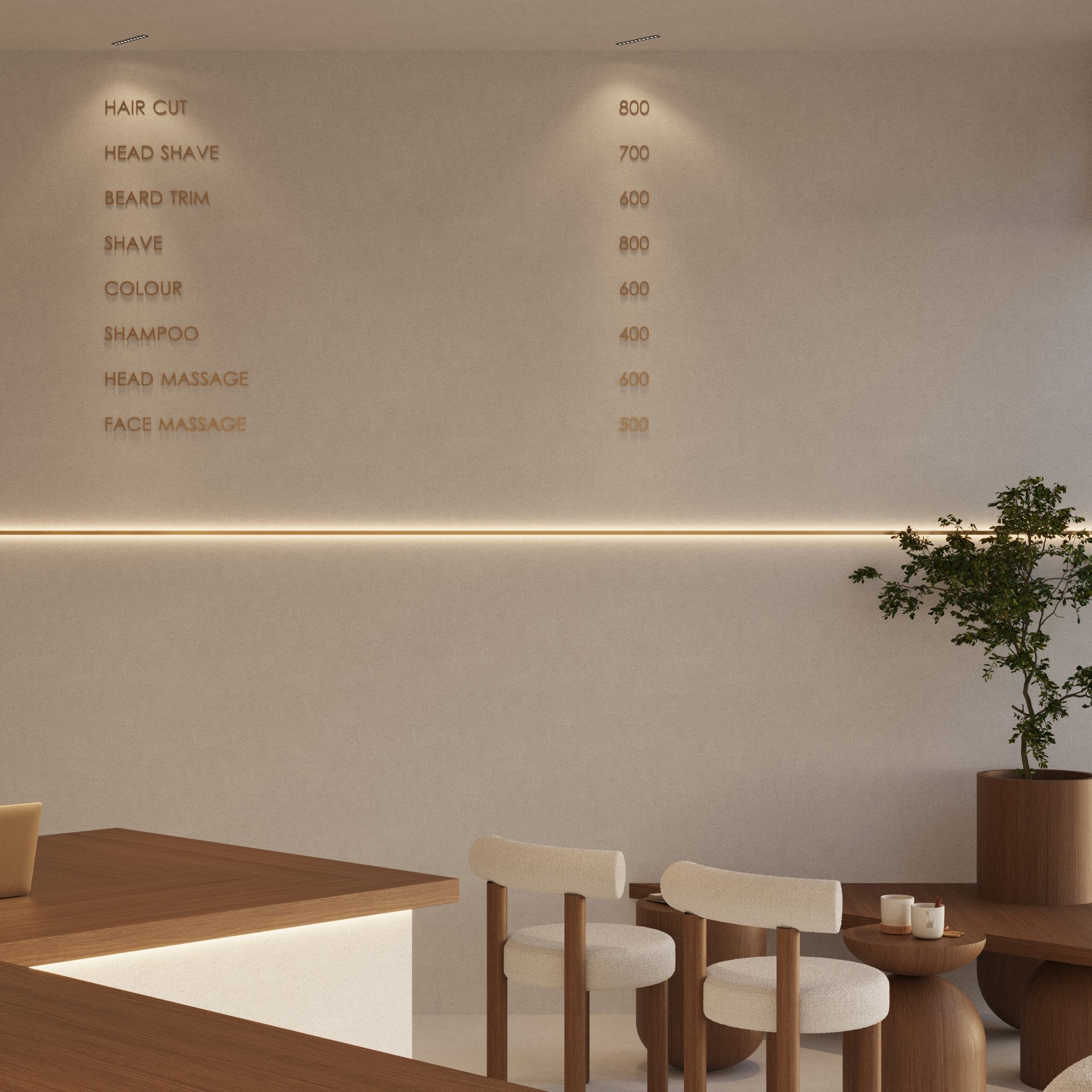 Barberista, Thane - salon interior design by Ministry of Interior Design - photo 3