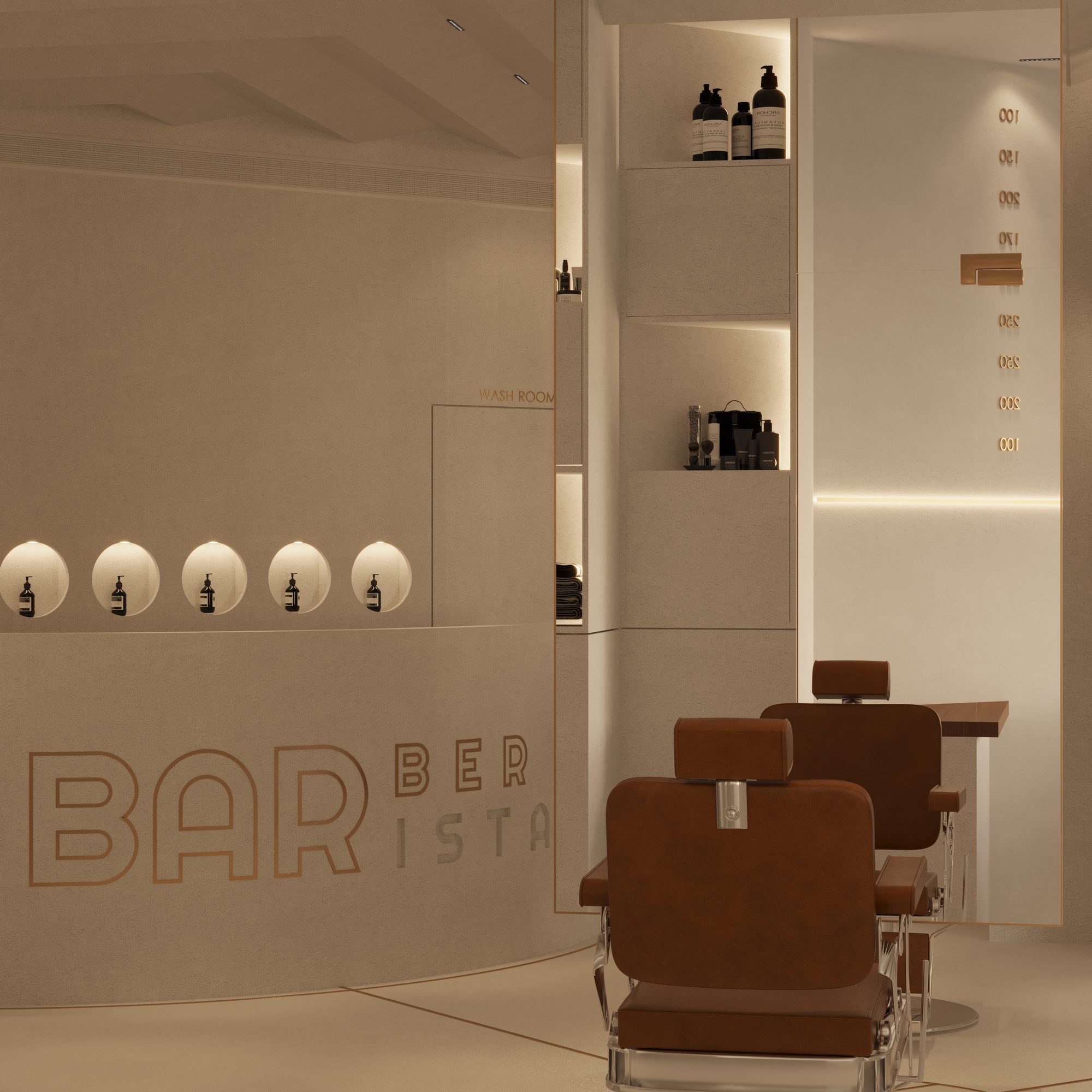 Barberista, Thane - salon interior design by Ministry of Interior Design - photo 9