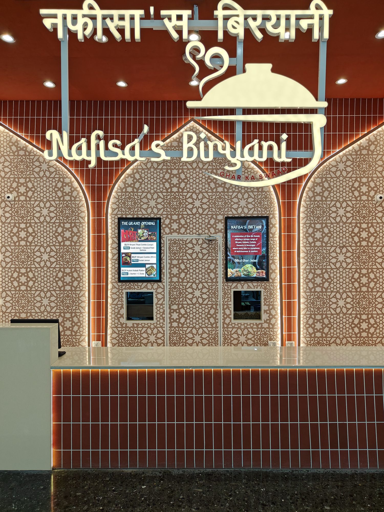 Nafisa Biryani, Seawoods, Navi Mumbai - quick service restaurant (QSR) interior design by Ministry of Interior Design - photo 3