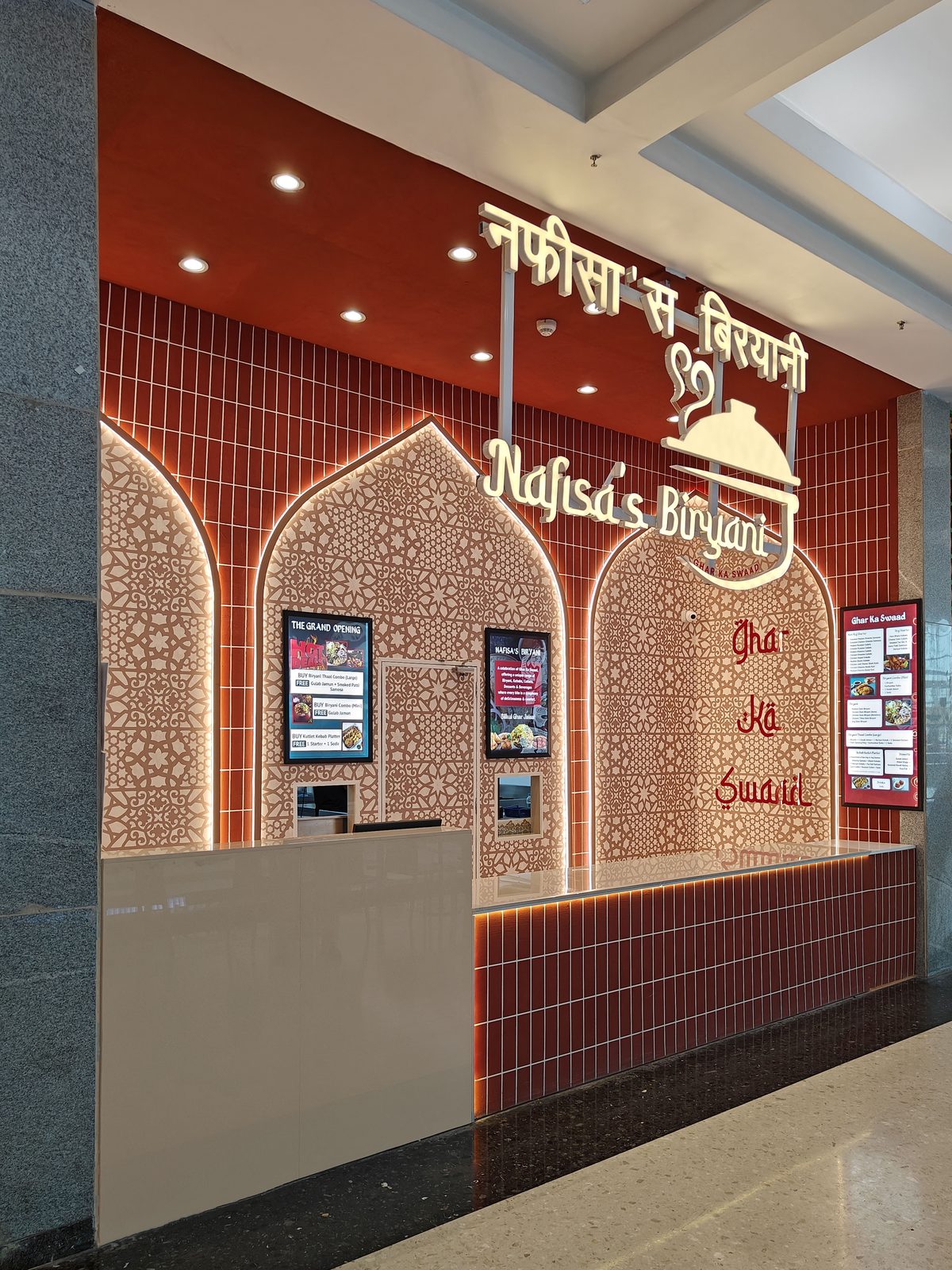Nafisa Biryani, Seawoods, Navi Mumbai - quick service restaurant (QSR) interior design by Ministry of Interior Design