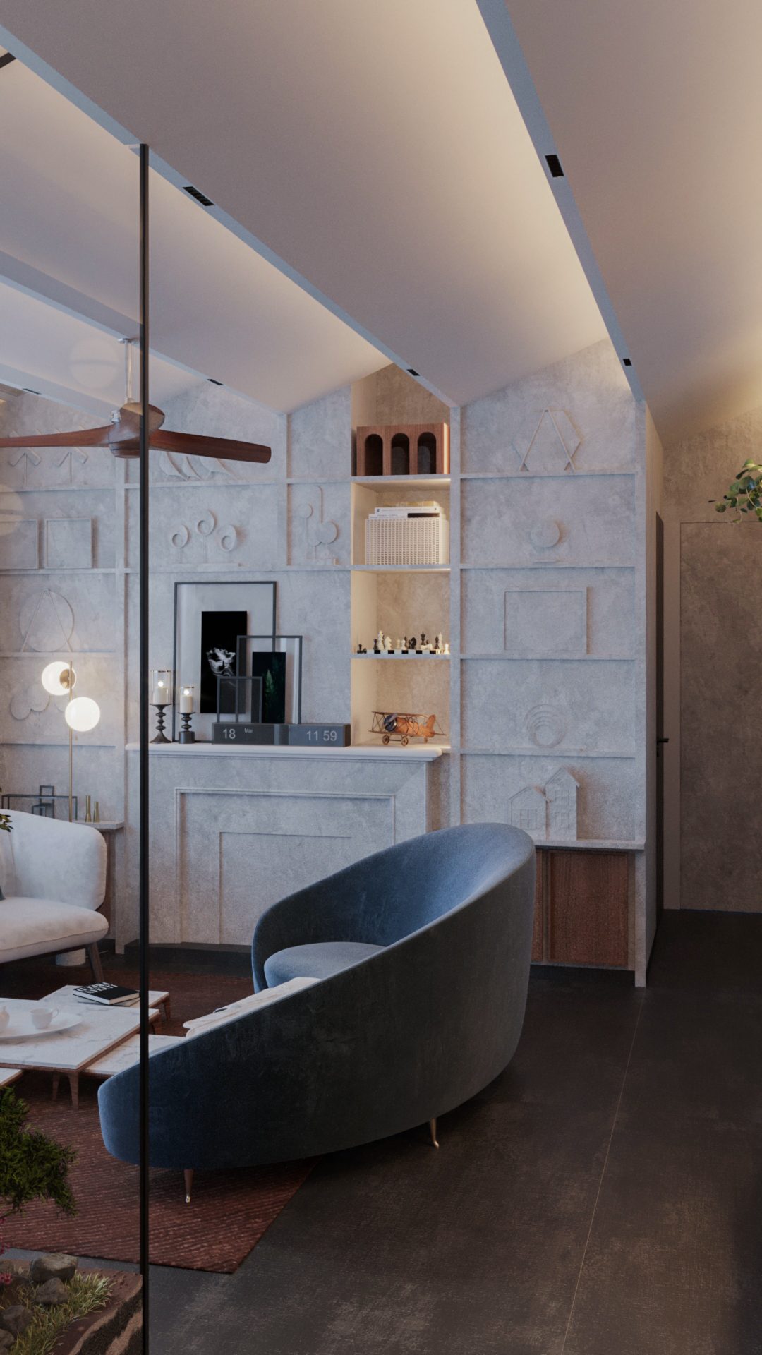 House of Terra, Pune - 2 BHK residential interior design by Ministry of Interior Design - photo 1