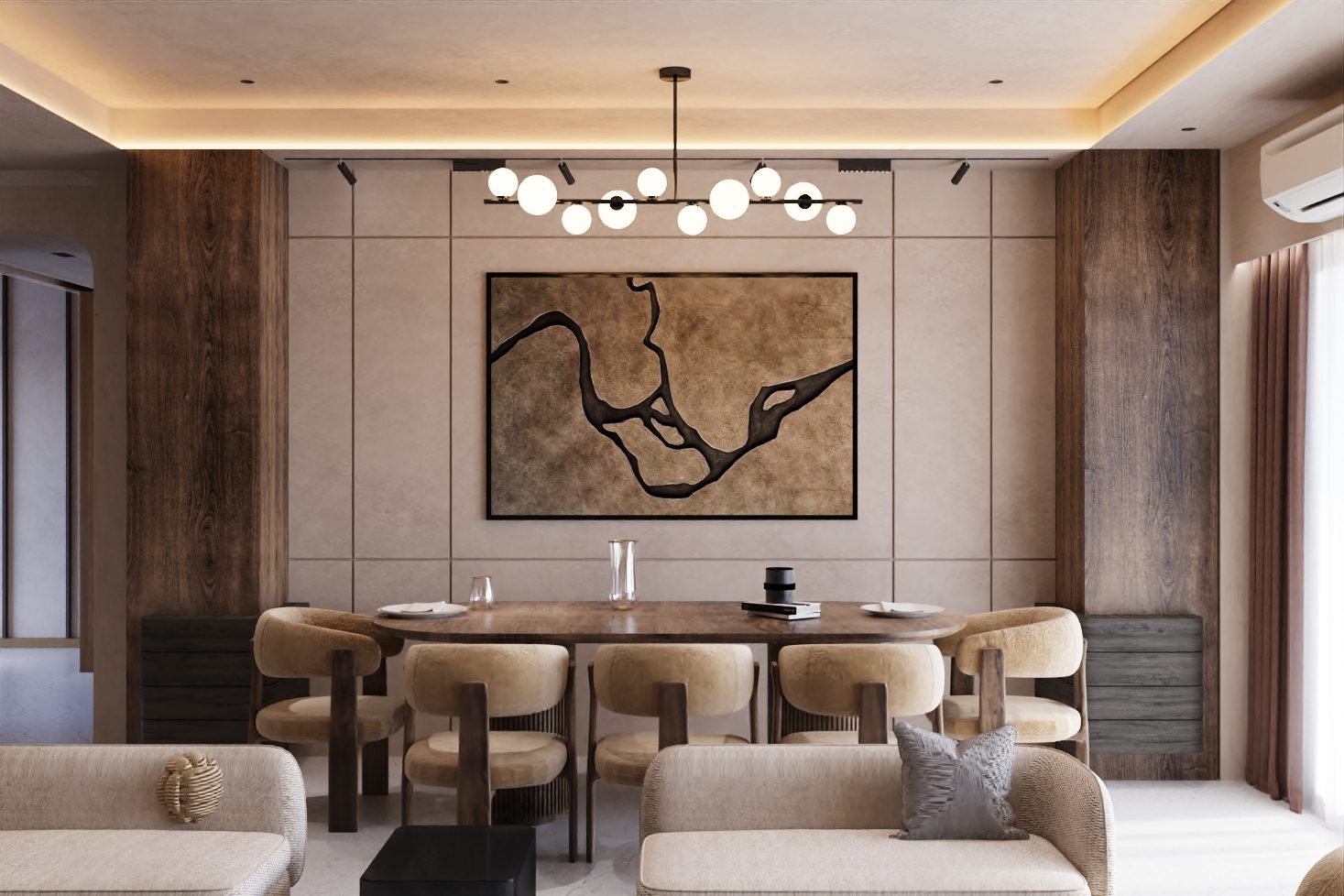Lokhandwala Minerva, Mahalaxmi, Mumbai - 4 BHK residential interior design by Ministry of Interior Design